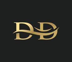 Letter D D Linked Logo vector