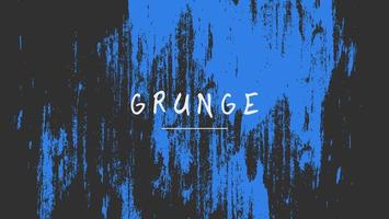 Abstract Blue Scratch Grunge Texture Design In Black Background vector