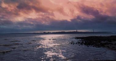 tagus fiume porta nel Lisbona video