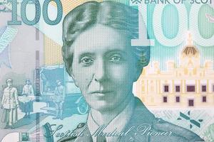 Flora Murray a portrait from Scottish money photo