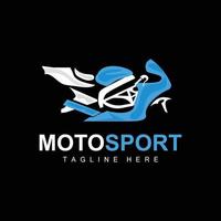 MotoSport Logo, Vector Motor, Automotive Design, Repair, Spare Parts, Motorcycle Team, Vehicle Buying and Selling, and Company Brand