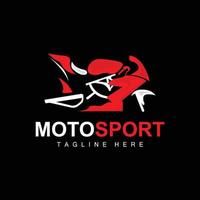 MotoSport Logo, Vector Motor, Automotive Design, Repair, Spare Parts, Motorcycle Team, Vehicle Buying and Selling, and Company Brand