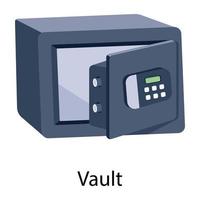 Trendy Vault Concepts vector