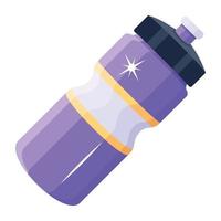 Trendy Sports Bottle vector