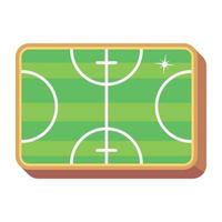 Trendy Playing Field vector