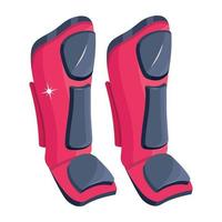 Trendy Shin Pads vector