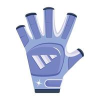 Trendy Hockey Glove vector