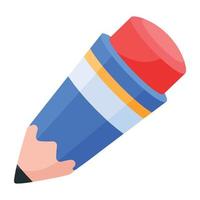 Trendy Lead Pencil vector