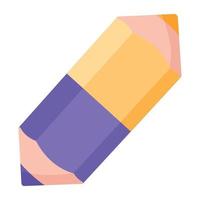 Trendy Color Pencil vector