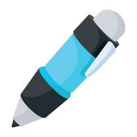 Trendy Ballpoint Pen vector