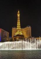 Las Vegas's recreation of the Eiffel Tower photo