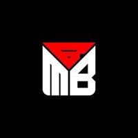 Diseño creativo del logotipo de la letra bmb con gráfico vectorial, logotipo simple y moderno de bmb. vector
