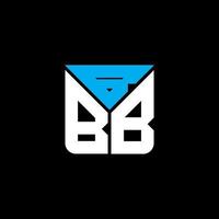 diseño creativo del logotipo de la letra bbb con gráfico vectorial, logotipo simple y moderno de bbb. vector