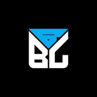 diseño creativo del logotipo de la letra bbl con gráfico vectorial, logotipo simple y moderno de bbl. vector