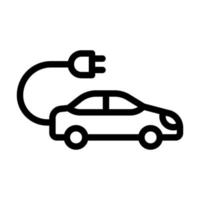 Electric Car Icon Design vector