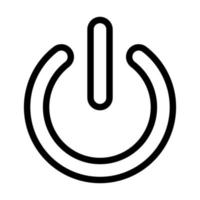 Power Button Icon Design vector