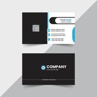 Minimal Corporate Business Card Vector Design Template