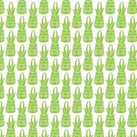 aloe vera pattern background vector