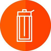 Wattle Bottle Vector Icon Design