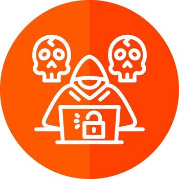 Hacker Vector Icon Design