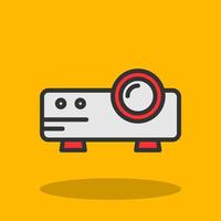 Projector Vector Icon Design