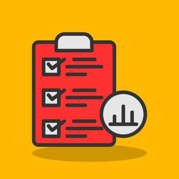 Project Status Vector Icon Design