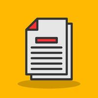 Document Vector Icon Design