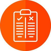 Pros and Cons Vector Icon Design