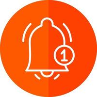 Notification Bell Vector Icon Design