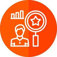 Qualitative Research Vector Icon Design