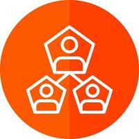 Segmentation Vector Icon Design