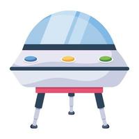 Trendy Space Transport vector