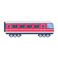 Trendy Train Concepts vector