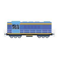 Trendy Train Carriage vector