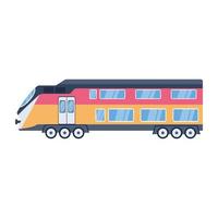 Trendy Tram Concepts vector