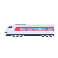 Trendy Railway Transport vector