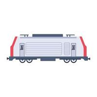 Trendy Train Cabin vector