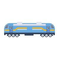 Trendy Railway Cabin vector