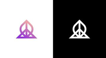 star of david logo vector monogram icon style Design template