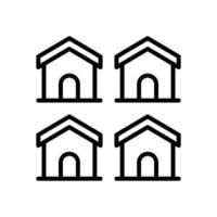 residential icon for your website design, logo, app, UI. vector