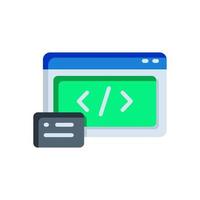 coding icon for your website design, logo, app, UI. vector