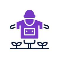 scarecrow icon for your website design, logo, app, UI. vector