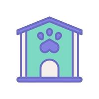 perro casa icono para tu sitio web diseño, logo, aplicación, ui vector