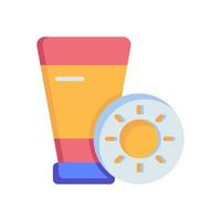 sun cream icon for your website design, logo, app, UI. vector