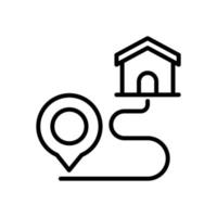 location icon for your website design, logo, app, UI. vector