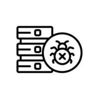 bug icon for your website design, logo, app, UI. vector