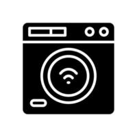 washing machine icon for your website design, logo, app, UI. vector