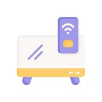 smart tv icon for your website design, logo, app, UI. vector