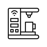 coffee machine icon for your website design, logo, app, UI. vector