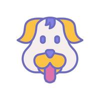 perro icono para tu sitio web diseño, logo, aplicación, ui vector